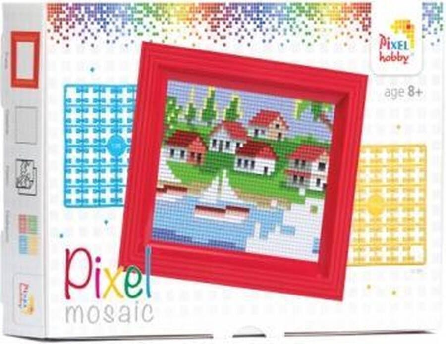 PIXELHOBBY set Huisjes aan het water 31253