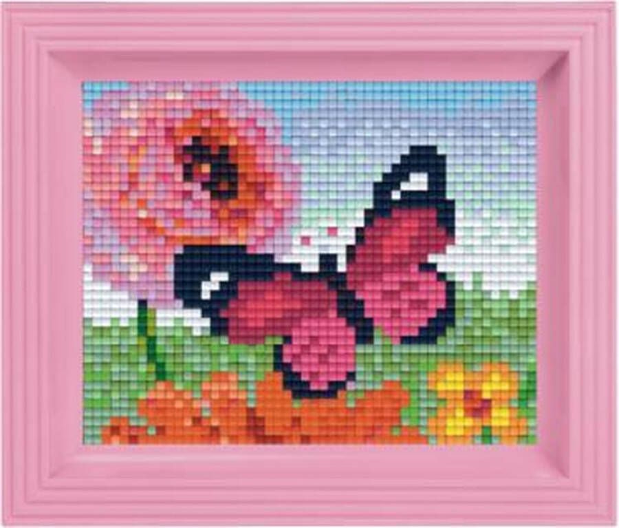 PIXELHOBBY Classic Vlinder in de Natuur 10x12 cm