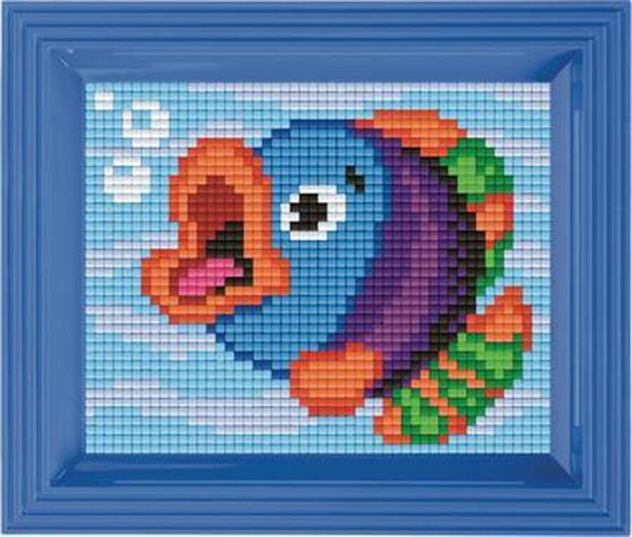 PIXELHOBBY Classic Vrolijke Vis 10x12 cm