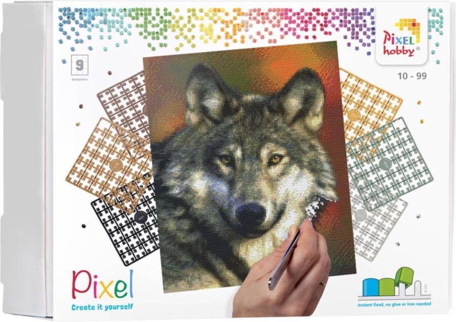 PIXELHOBBY Geschenkverpakking Wolf 90047