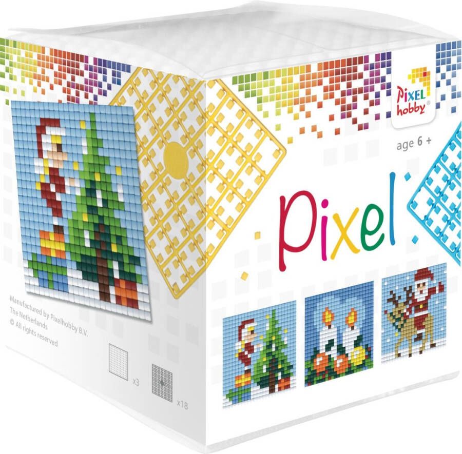 PIXELHOBBY Kubus Kerst