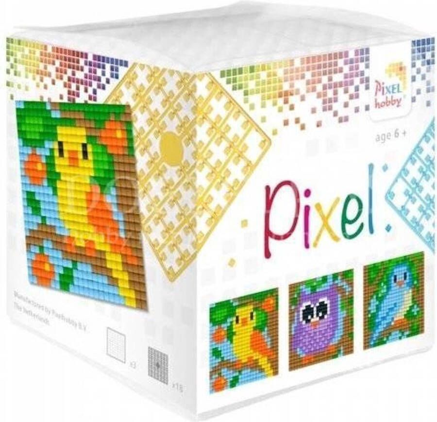 PIXELHOBBY Kubus Vogels