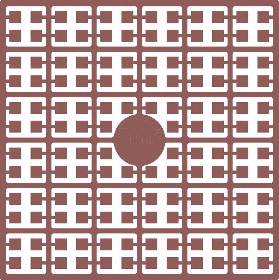 PIXELHOBBY matje ( 5 stuks ) nummer 104