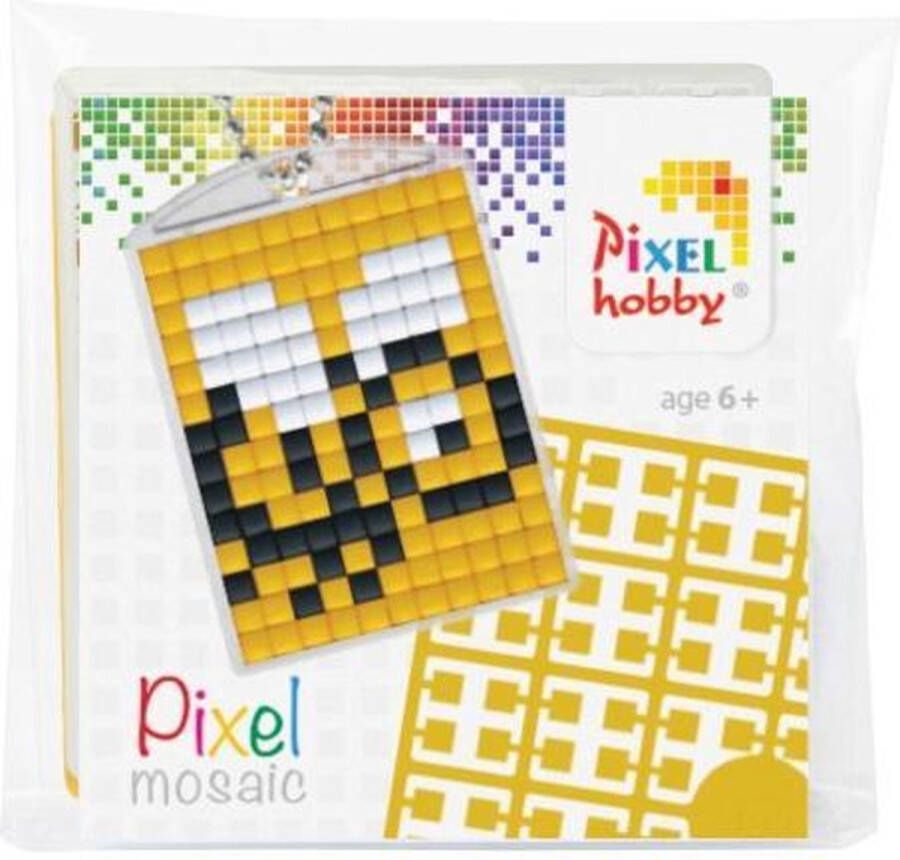 PIXELHOBBY Pixel | Medaillon | Sleutelhangerstartset Bij