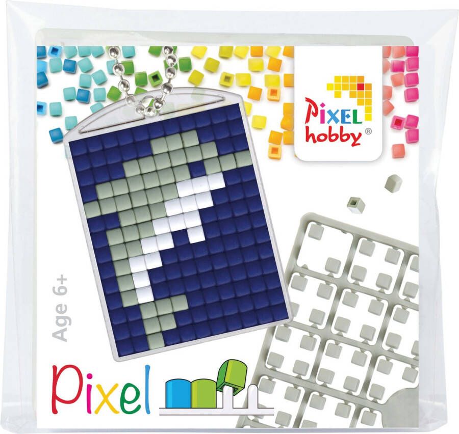 PIXELHOBBY medaillon startset Tropical dolfijn