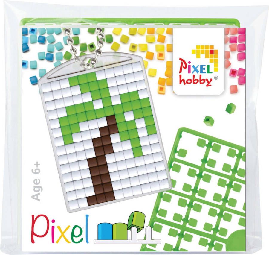 PIXELHOBBY medaillon startset Tropical palmboom