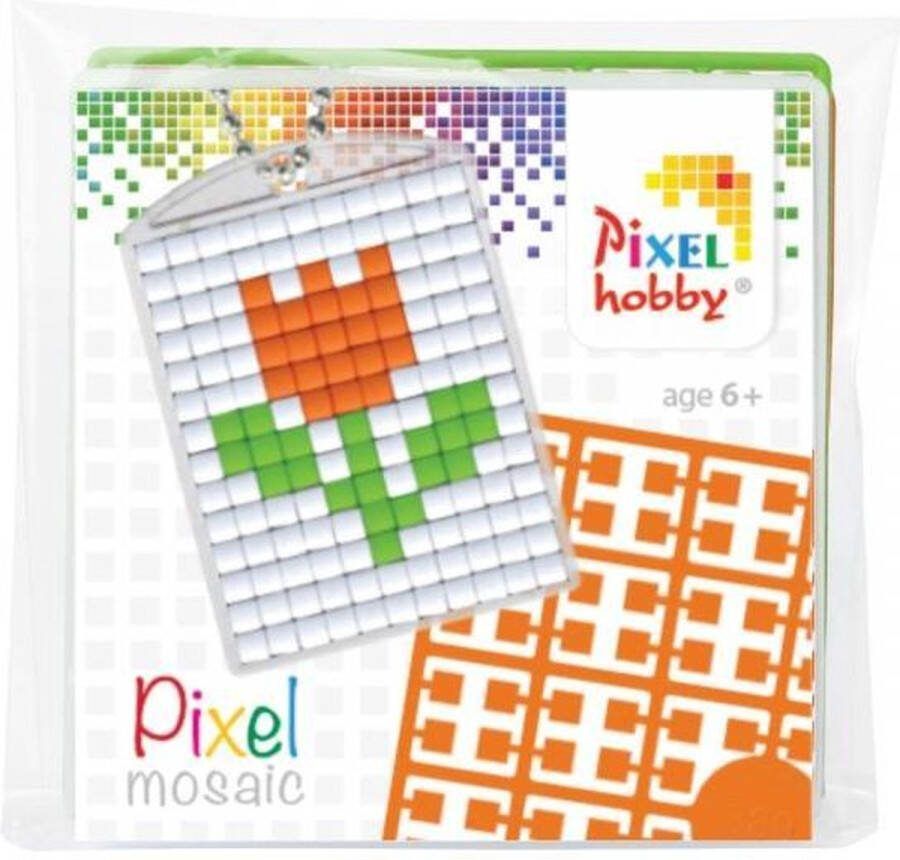 PIXELHOBBY medaillon startset Tulp