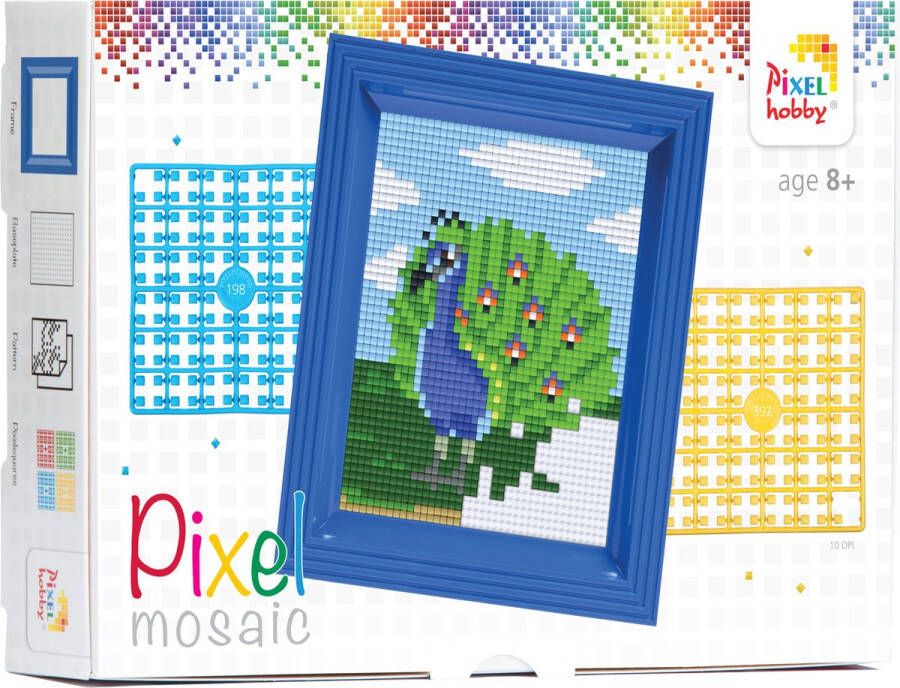 PIXELHOBBY Pixel hobby geschenkverpakking Pauw