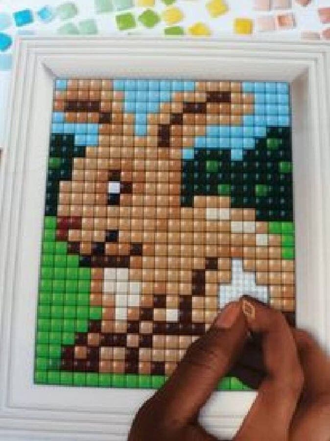 PIXELHOBBY Pixel Hobby XL Hobbypakket Grote pixel Konijntje