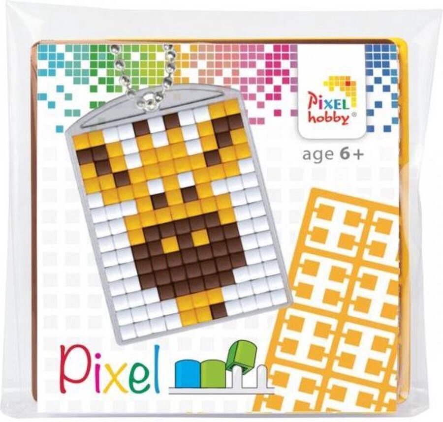 PIXELHOBBY Pixel | Medaillon | Sleutelhangerstartset Giraf