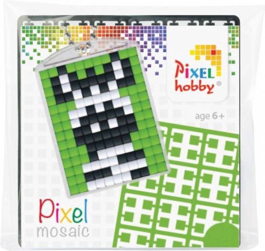 PIXELHOBBY Pixel | Medaillon | Sleutelhangerstartset Zebra