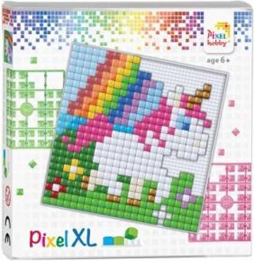PIXELHOBBY Pixel XL geschenkverpakking Rainbow Eenhoorn