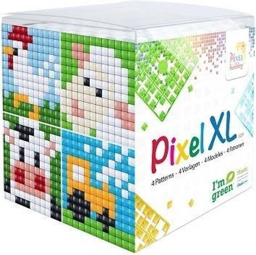 PIXELHOBBY Pixel XL kubus set Boerderijdieren 24110