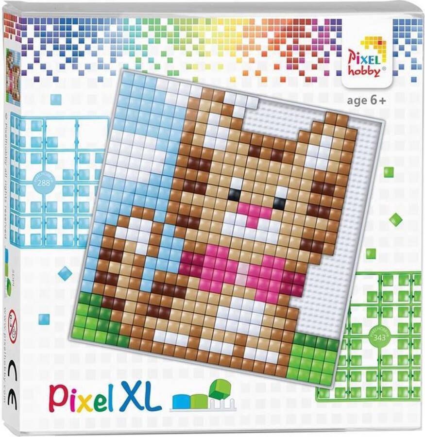 PIXELHOBBY XL Complete Set Kitten 12x12 cm