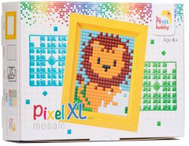 PIXELHOBBY XL Geschenkverpakking Leeuw