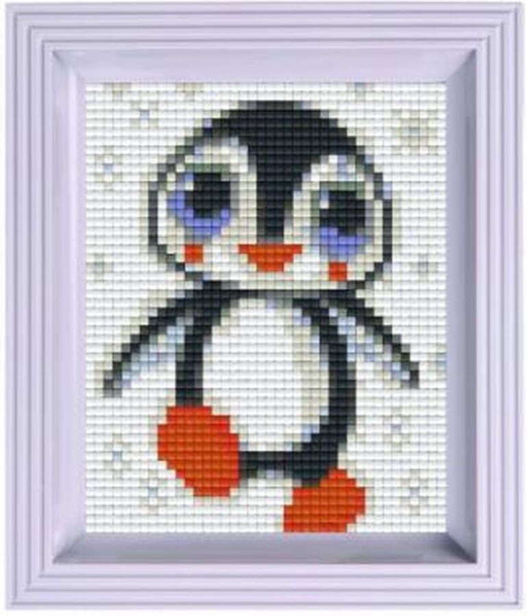 PIXELHOBBY Classic Pinguin 10x12 cm