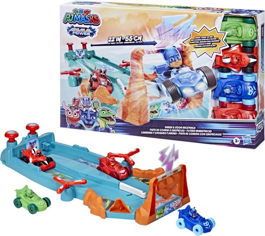 Pj Masks : Animal Power Racebaan Speelfiguur