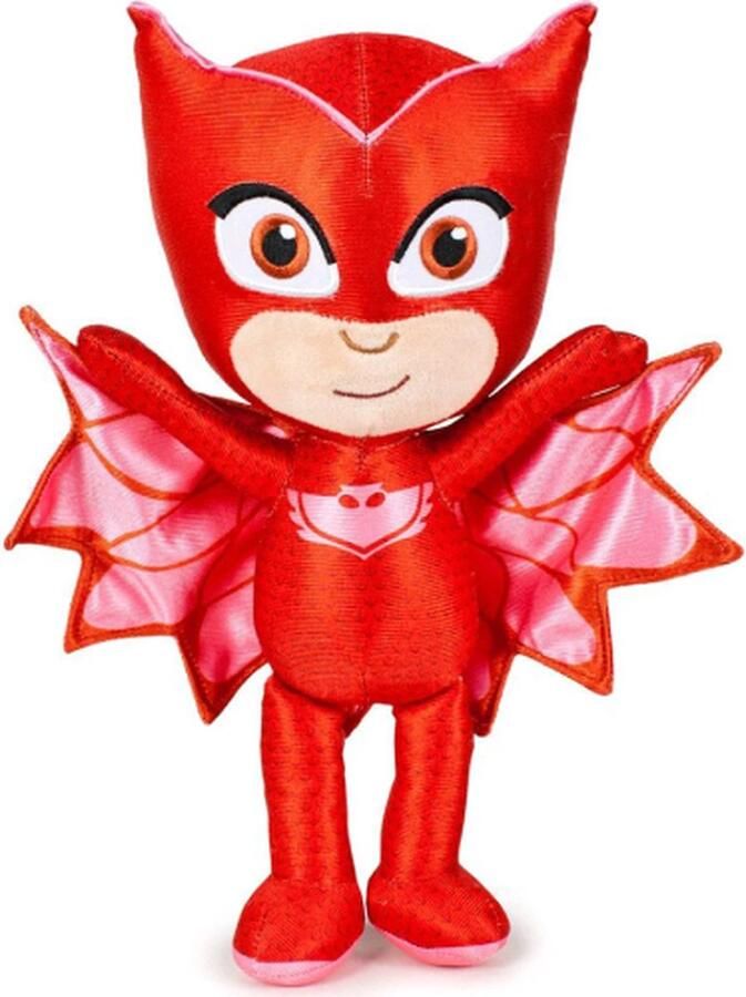 Pj Masks Owlette Superhelden Pluche Knuffel 22 cm {PJ Mask Plush Toy Speelgoed Knuffelpop voor kinderen jongens meisjes Superheld Masker Knuffels Bekend van TV}