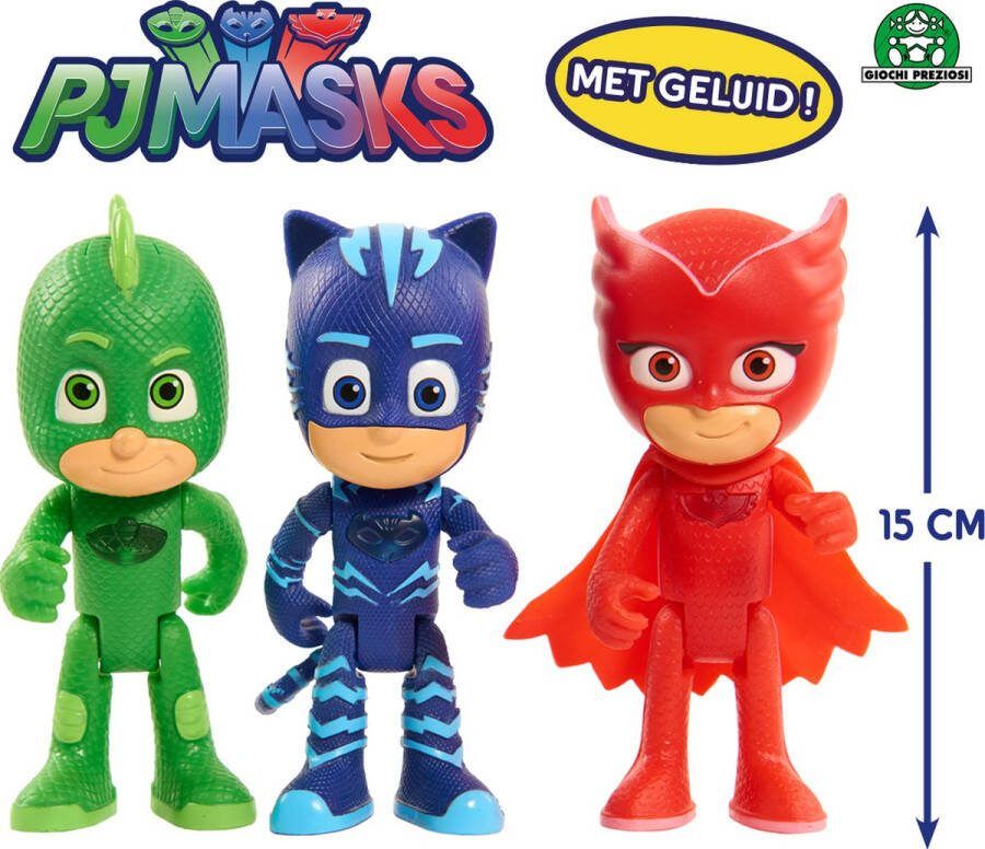 Pj Masks speelfiguur Met licht en Geluid 15cm