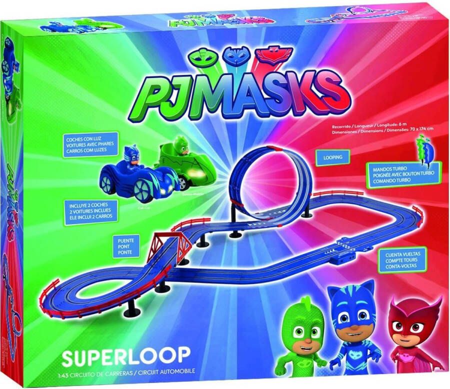 Pj Masks Superloop racebaan 6 meter 1:43