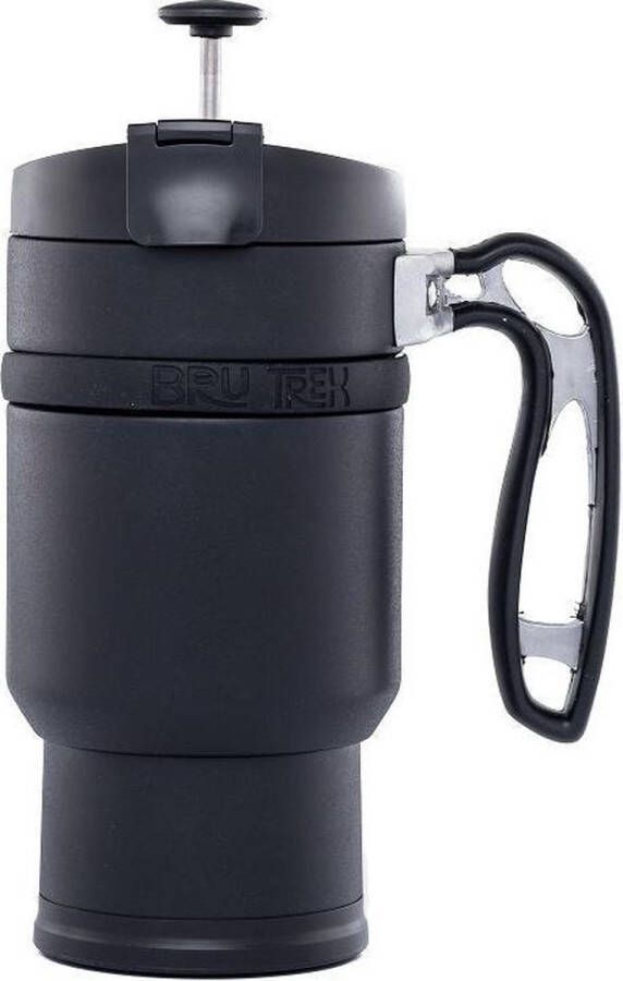 Planetary Design USA Double Shot French press – Zwart French press koffiemaker – cafetière – RVS – dubbelwandig extra lang warm