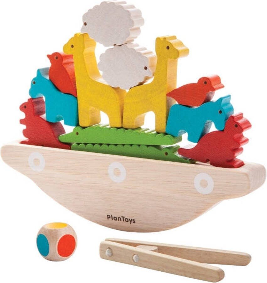Plantoys Houten Speelgoed Balancerende boot