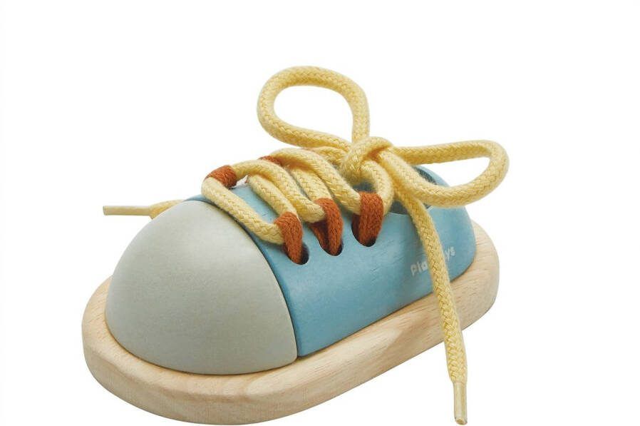Plantoys Houten Speelgoed Schoen binden boomgaard