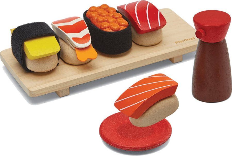 Plantoys Houten Speelgoed Sushi Set