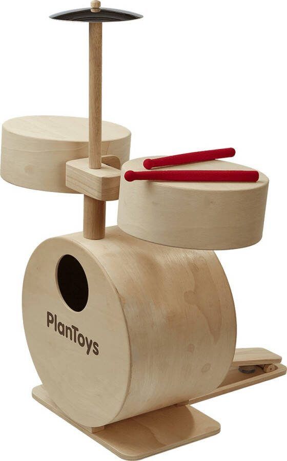 Plantoys Houten Speelgoed Trommelset