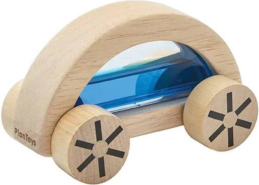 Plantoys Houten Speelgoed Wautomobiel-Blauw