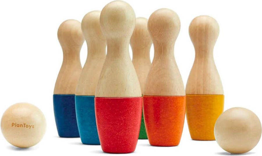 Plantoys Houten Speelgoed Bowling Set