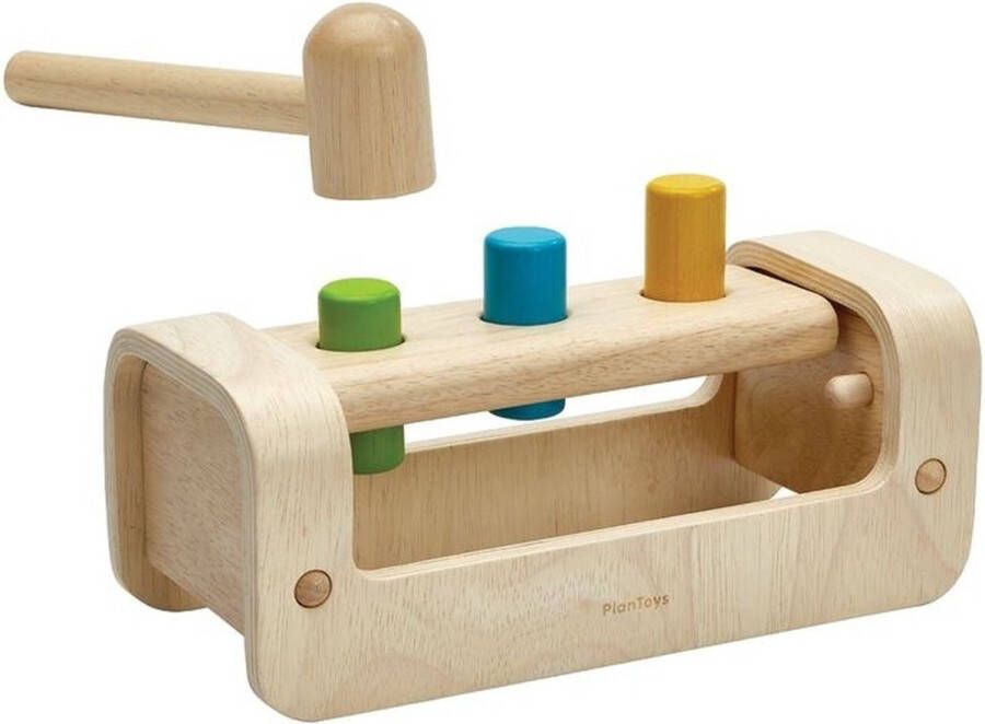 Plantoys Plan Toys houten hamerspel haringen