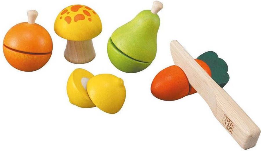 Plantoys Plan Toys houten keukenset fruit en groente