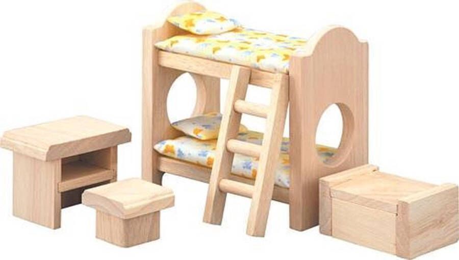 Plantoys Plan Toys houten poppenhuis meubels klassieke Kinderkamer