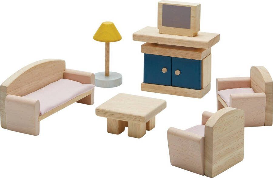 Plantoys Houten Speelgoed Woonkamer Boomgaard