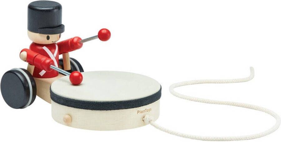 Plantoys Houten Speelgoed Trek mee Drummer