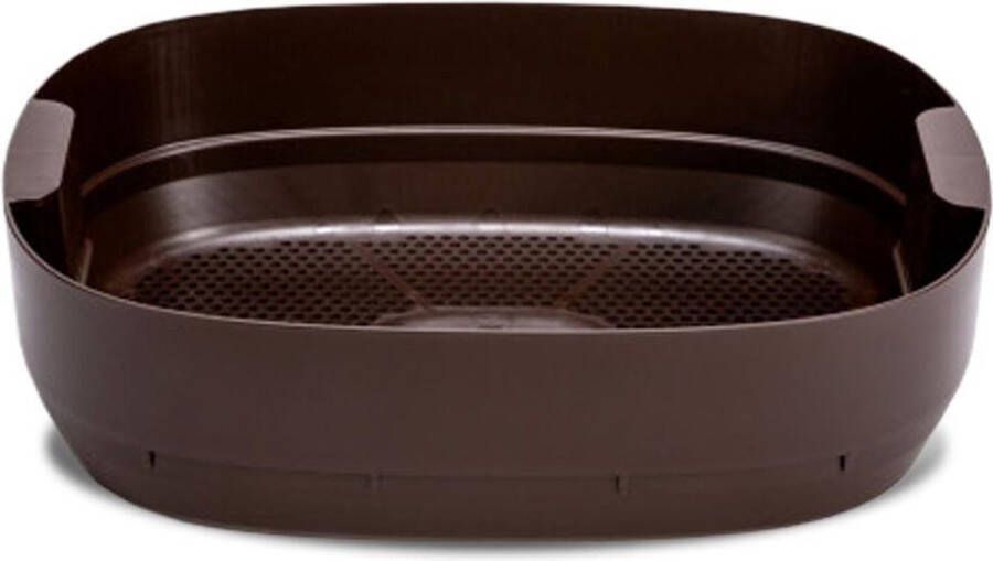 Wormenbak composter uitbeidingsbak bruin