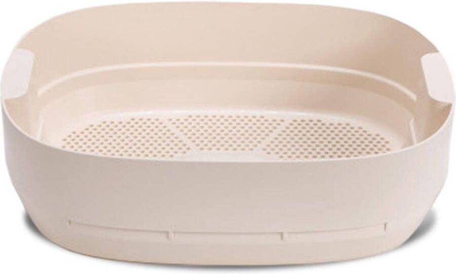 Wormenbak composter uitbeidingsbak beige