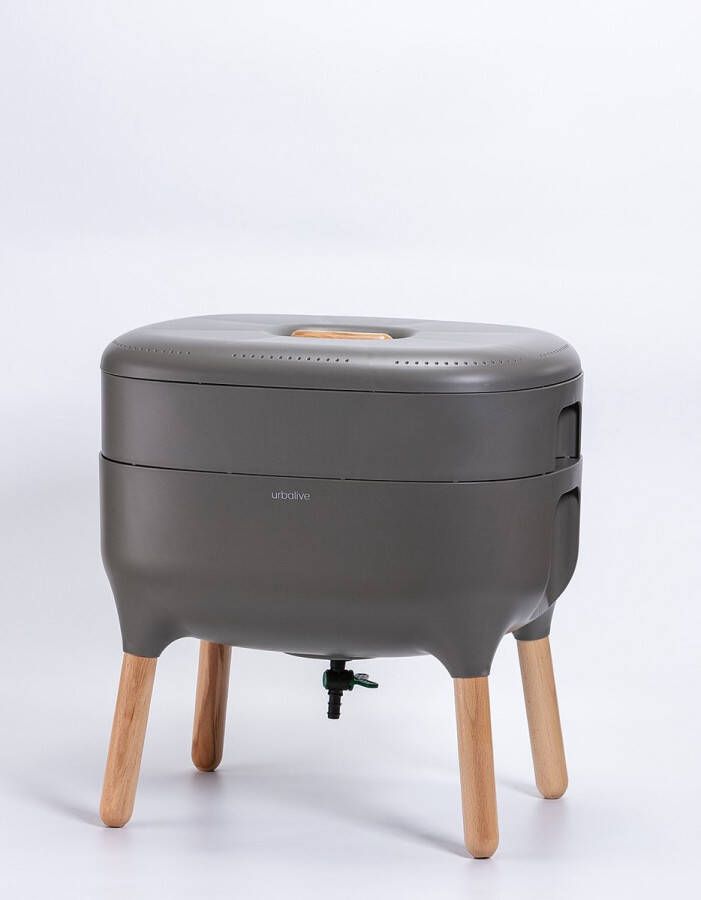 Urbalive Wormenbak Worm Composter Antraciet