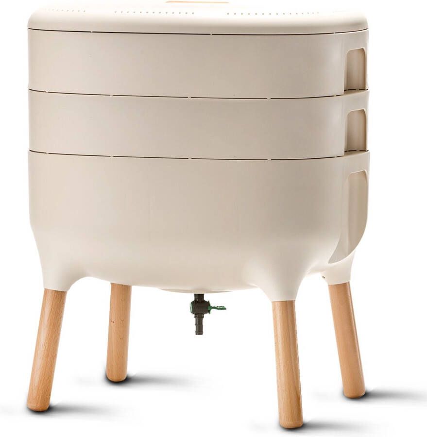 Urbalive Wormenbak Worm Composter Ivory