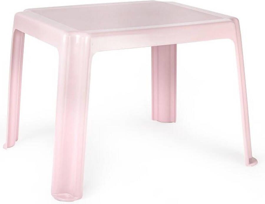 PLASTICFORTE Forte Plastics Kunststof kindertafel roze 55 x 66 x 43 cm camping tuin kinderkamer