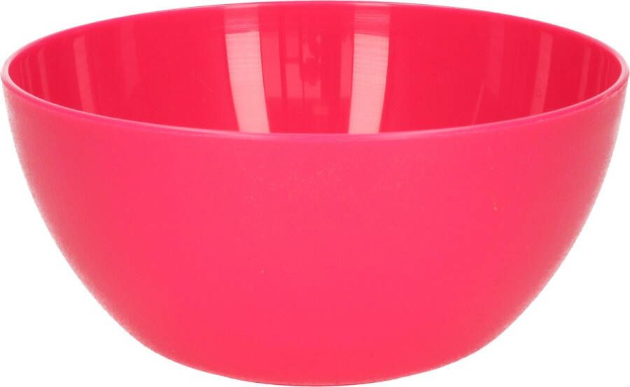 Forte Plastics Plasticforte kommetjes schaaltjes dessert ontbijt kunststof D14 x H6 cm fuchsia roze Kommetjes