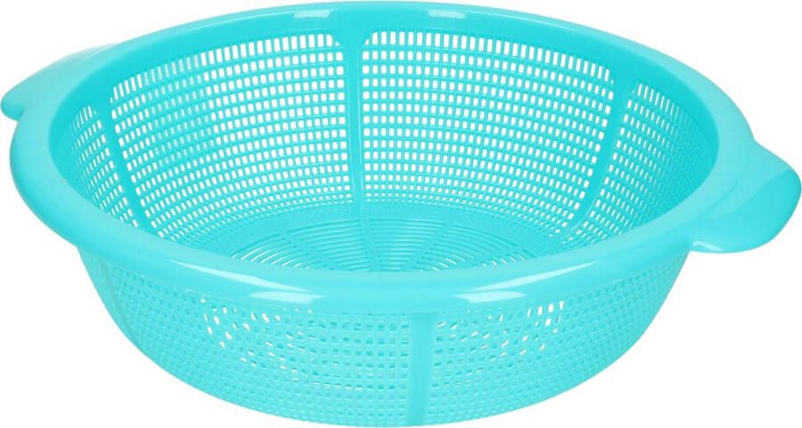 PLASTICFORTE Kunststof keuken vergieten van 31 x 9.5 cm in de kleur blauw -Ã¯Â¿Â½Keuken accessoires