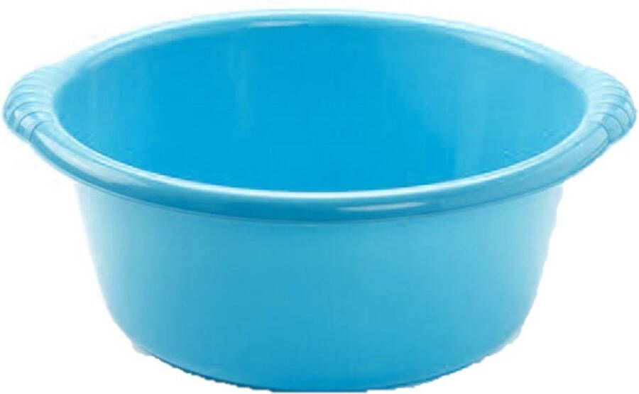 Forte Plastics Kunststof teiltje afwasbak rond 6 liter blauw Afmetingen 34 x 32 x 14 cm Huishouden