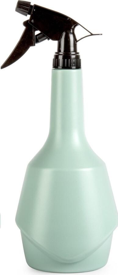 PLASTICFORTE Plantenspuit met een inhoud van 950 ml mintgroen verstuiver kop 30 cm kunststof