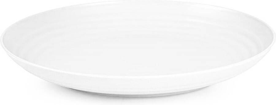 Forte Plastics PlasticForte Rond bord camping bord D25 cm Ivoor wit kunststof Dinerborden