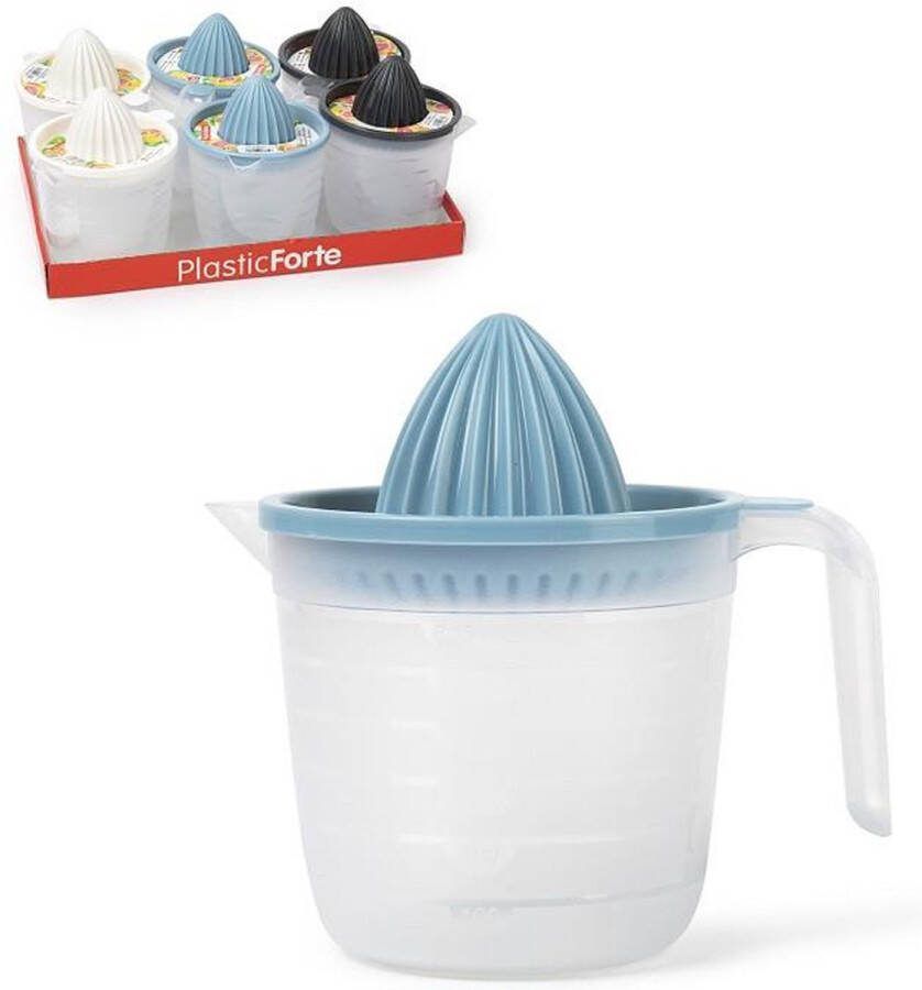 Forte Plastics Plasticforte Sinaasappelpers citruspers Handmatig kunststof 16 x 15 cm creme wit Citruspersen