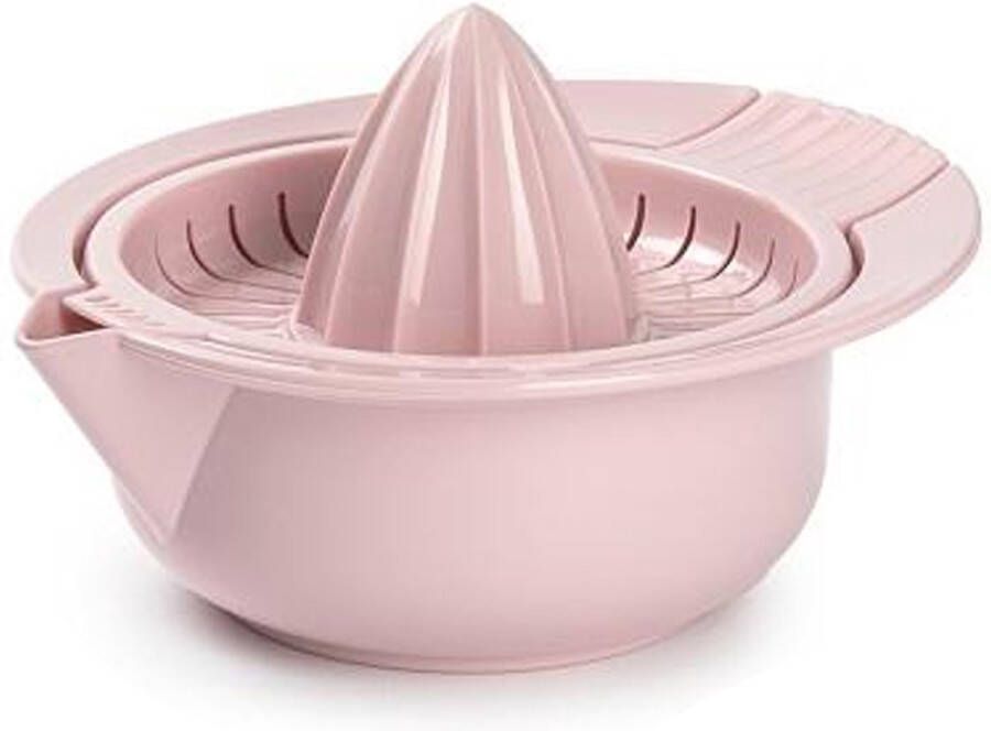 Forte Plastics Plasticforte Sinaasappelpers citruspers Handmatig kunststof 18 x 10 cm roze Citruspersen