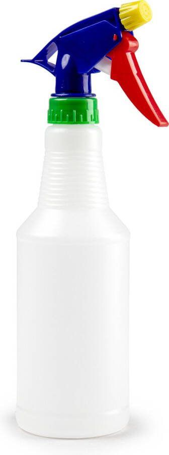 PLASTICFORTE Waterverstuivers spuitflessen 500 ml transparant Plantenspuiten schoonmaakspuiten