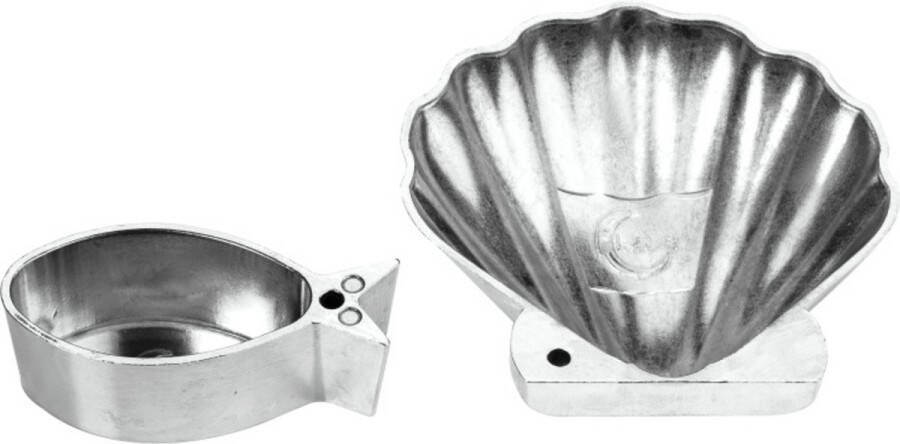Plate-It buñuelos rosettes opzetstuk Under the Sea 2-delige set